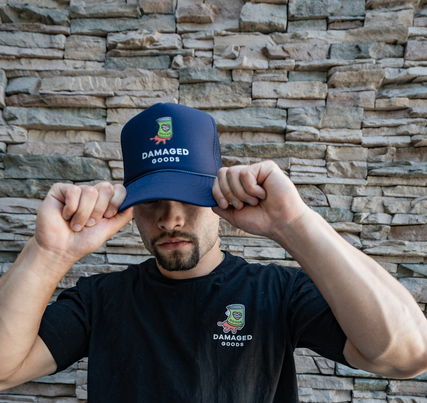 Damaged Goods Trucker Hat